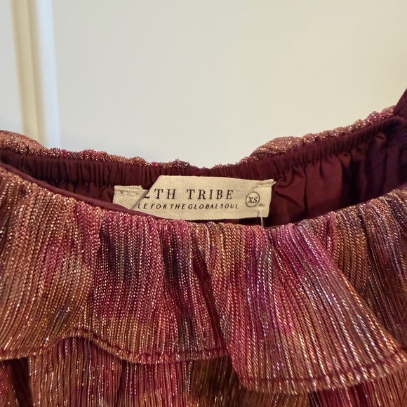 12th Tribe Ruffle Mini Dress - Picture 8 of 8